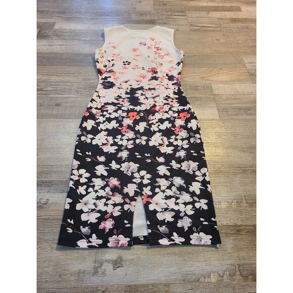 Unknown brand small women's floral sheath bodycon dress - Picture 3 of 9